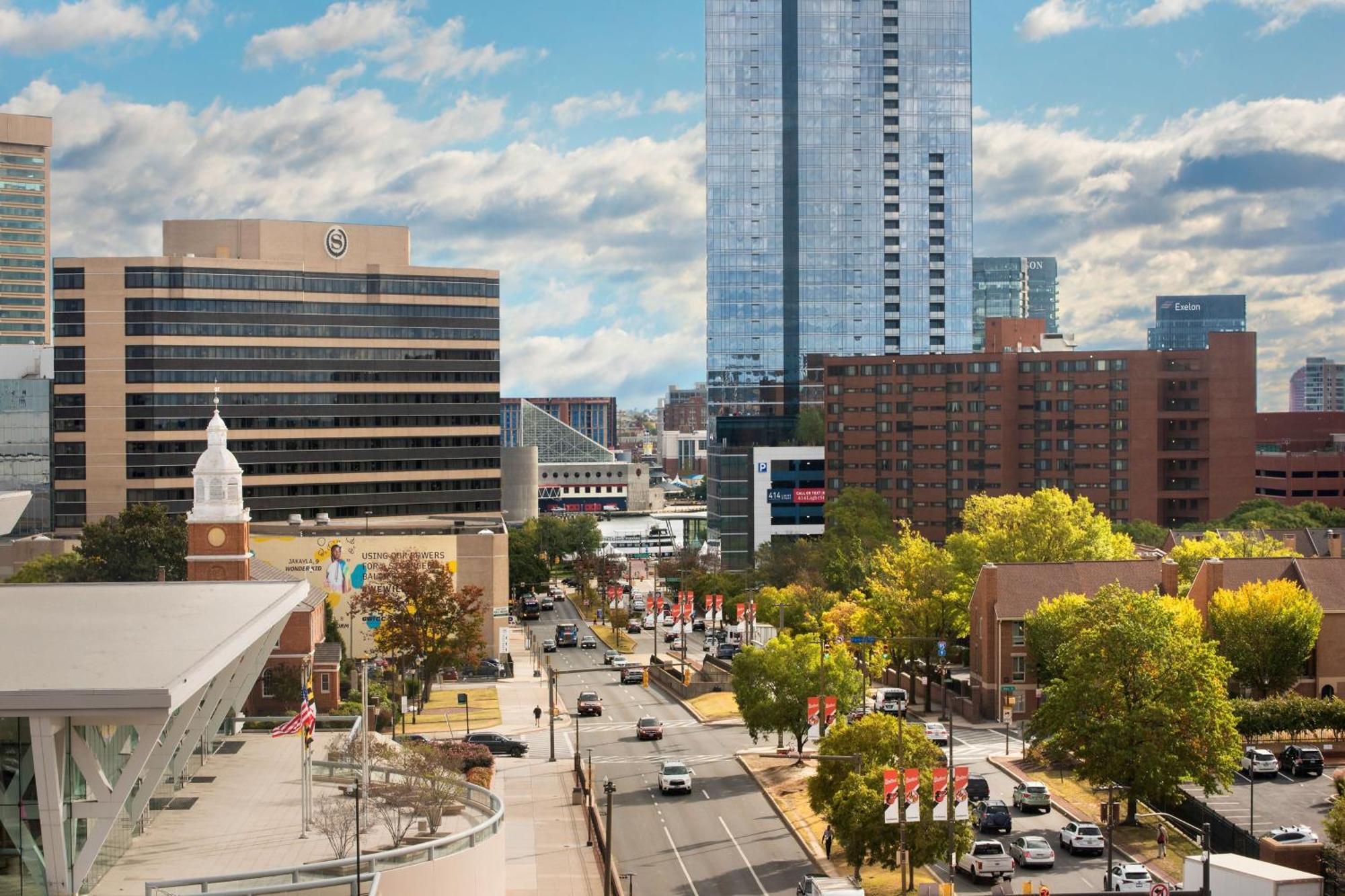 Sheraton Inner Harbor Hotel Baltimore Exterior foto